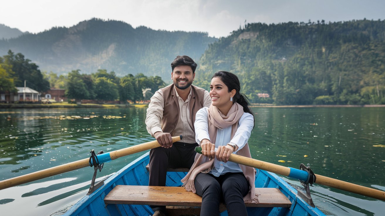 a-honeymoon-couple-rowing-a-boat-on-kodaikanal-lake