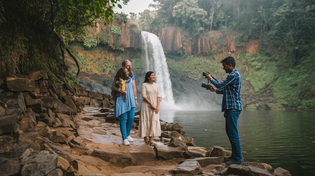 a-photo-of-a-family-enjoying-their-time-coorg